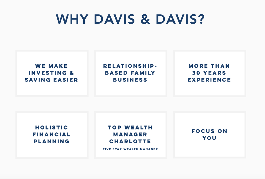 Why Davis & Davis Financial Partners?